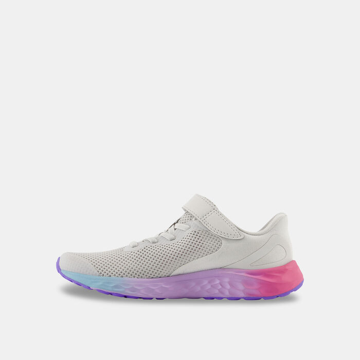 نيو بالانس حذاء الجري فريش فوم اريشي v4 للاطفال أبيض image number 2