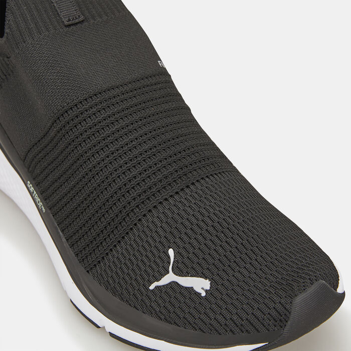 بوما حذاء الجري SOFTRIDE برو إيكو سليب-أون للنساء أسود image number 5