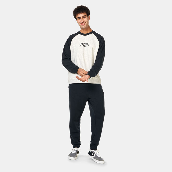 كونفرس سويتشيرت ريترو تشاك للرجال رمادي image number 2