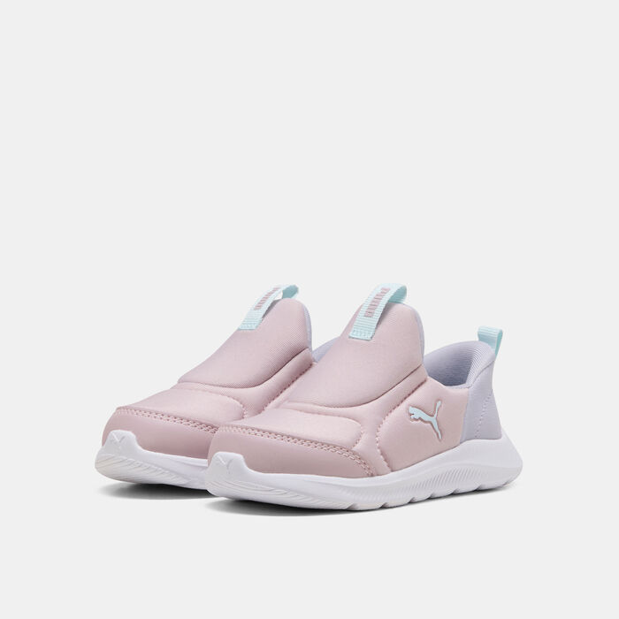 بوما حذاء فن ريسر 2 سليب تك للأطفال أخضر image number 1