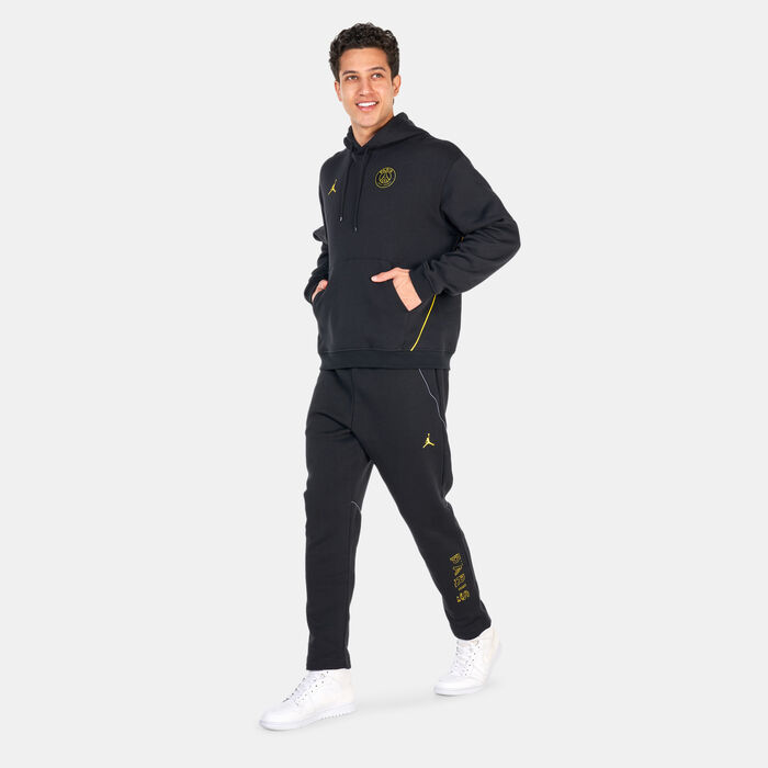 جوردن بنطال باريس سانت-جيرمان فليس للرجال أسود image number 2