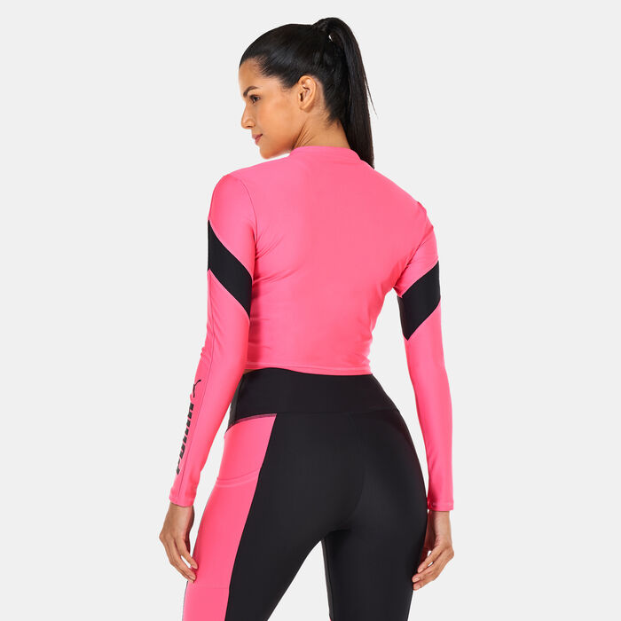 بوما تيشيرت فت EVERSCULPT كروب للنساء وردي image number 1