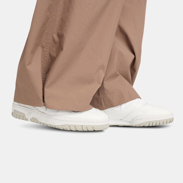 نيو بالانس بنطال كارجو منسوج للنساء بنى image number 4