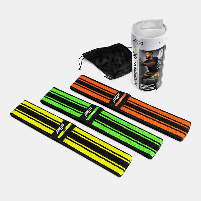 بي تي بي مجموعة أشرطة المقاومة مايكروباندز X+ (3 قطع) متعدد image number 1