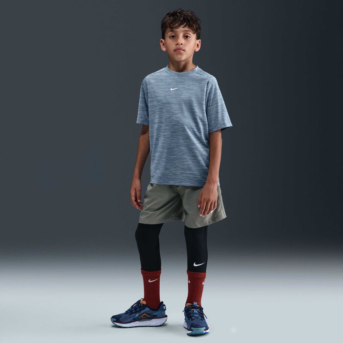 نايكي تيشيرت مالتي دراي-فت للأطفال أزرق image number 3