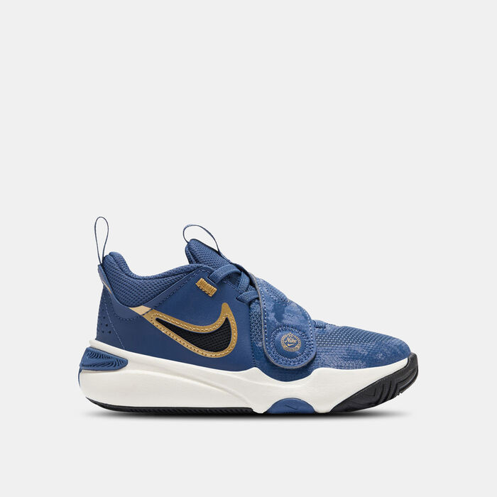 نايكي حذاء كرة السلة تيم هاسل دي 11 للأطفال أزرق image number 0