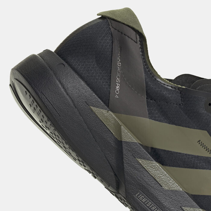 اديداس حذاء الجري أديزيرو أديوس برو 4 للرجال أسود image number 4