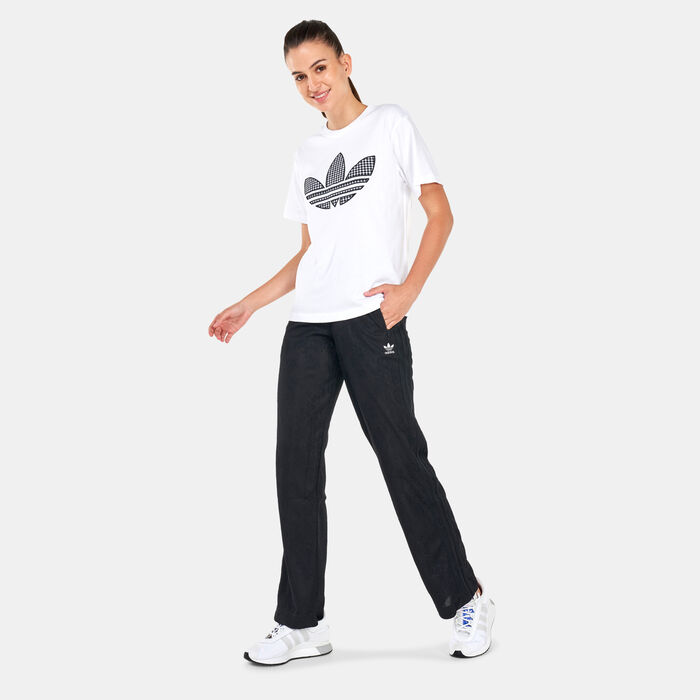 اديداس اورجينال بنطال اديكلر كلاسيكس ليس للنساء أسود image number 2