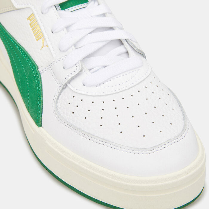 بوما حذاء كاليفورنيا برو سويد فورمستريب للرجال أبيض image number 4