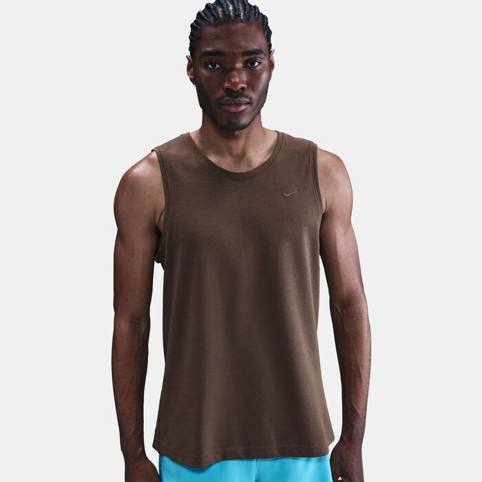 نايكي قميص بلا أكمام دراي فت برايمري للرجال بنى image number 3