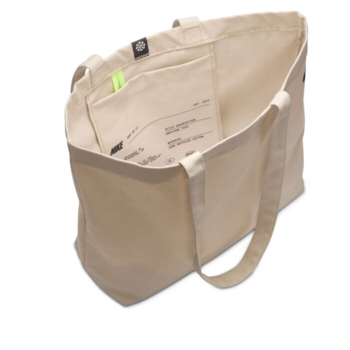 نايكي حقيبة هيرتيج 2.0 القماشية بيج image number 3