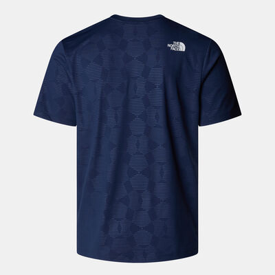 ذا نورث فيس تيشيرت إمبوسد 7/24 للرجال أزرق