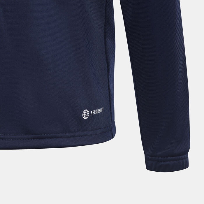 اديداس بدلة رياضية ايسنشالز بيج لوجو للاطفال أسود image number 2