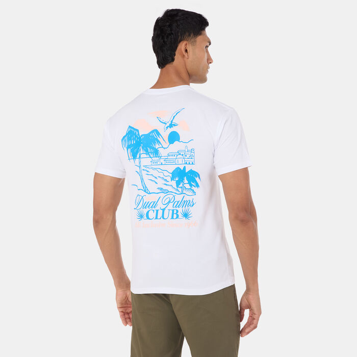 فانس تيشيرت دويل بالم كلوب للرجال أبيض image number 1