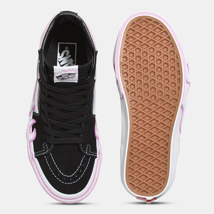 فانس حذاء سكيت-هاي للرجال والنساء بنفسجي image number 2