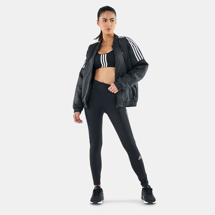 اديداس بنطال ليقنز اون ذا رن 7/8 للنساء أسود image number 2