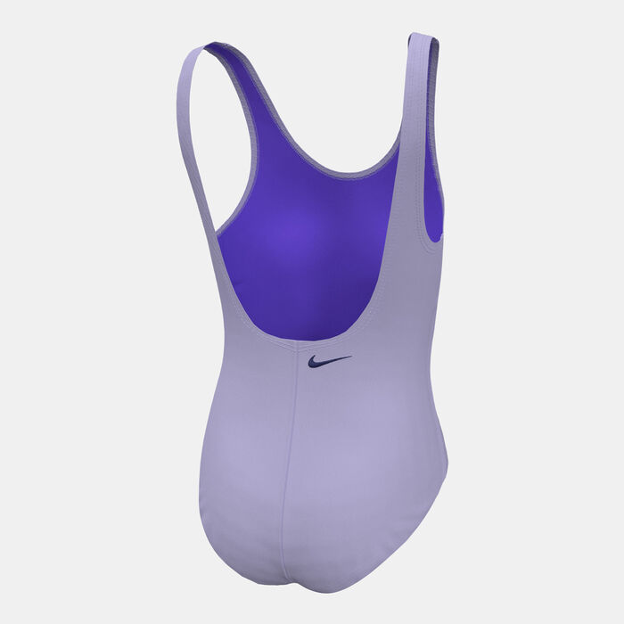 نايك سويم بدلة السباحة U باك - للاطفال - قطعة واحدة وردي image number 1