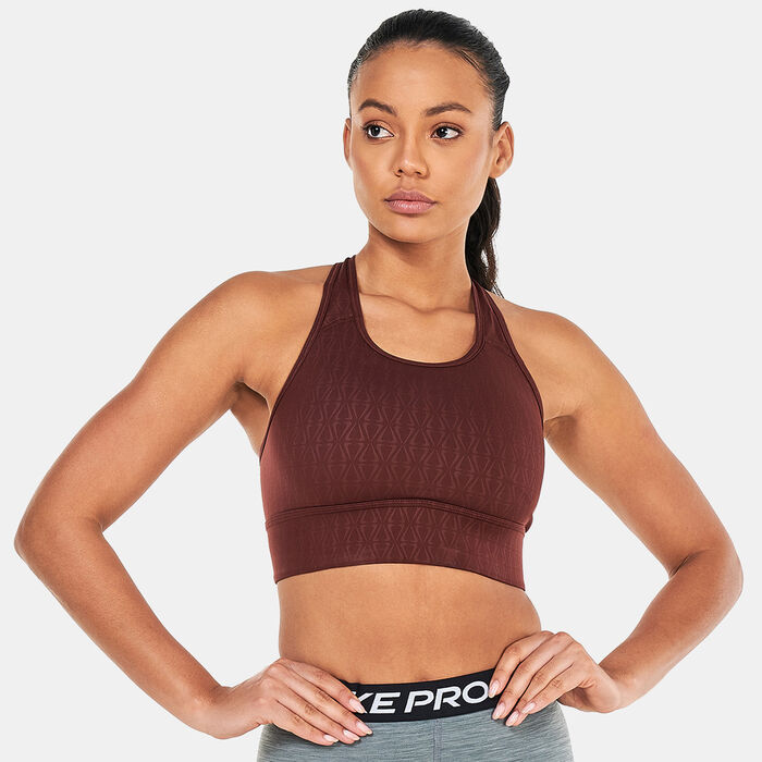 نايكي صدرية رياضية دراي-فت سووش اول اوفر برينت للنساء بنى image number 0