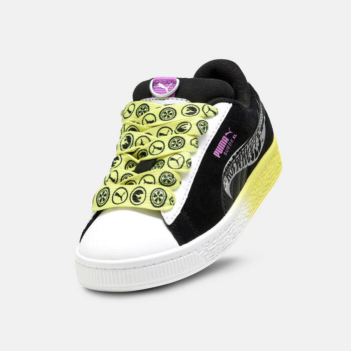 بوما حذاء سويدي XL HOT WHEELS للأطفال أسود image number 3