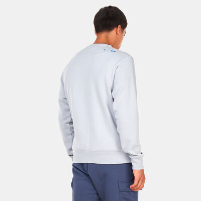 نايكي سويتشيرت سبورتسوير برينتد كرو للرجال رمادي