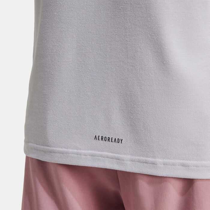 اديداس تيشيرت التمرين ديزايند فور للرجال رمادي image number 4