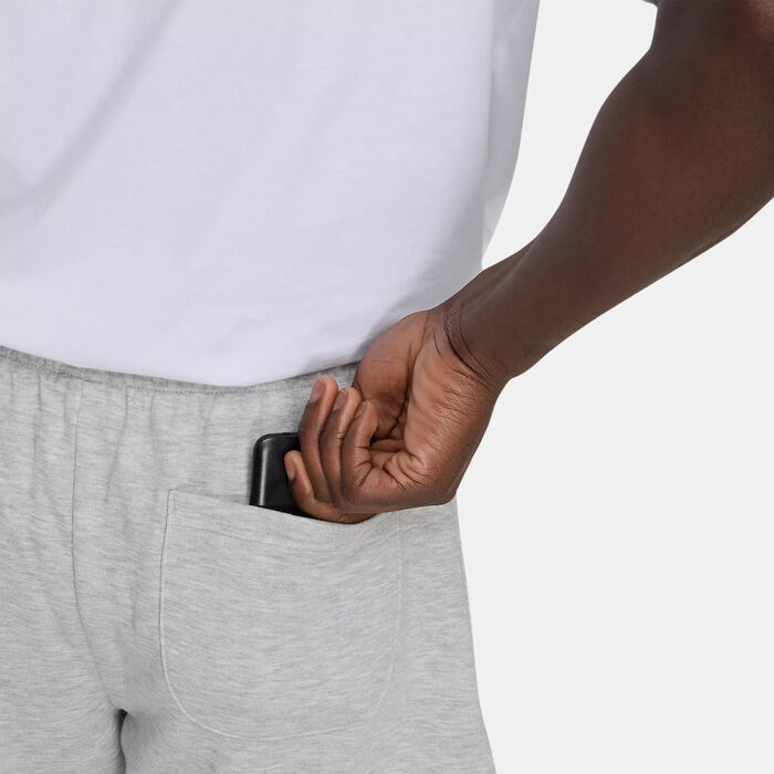 نيو بالانس شورت فرنش تيري للرجال رمادي image number 4