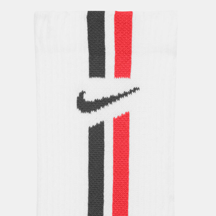 نايكي جوارب كرو إيفريداي إليفيتد سترايب (3 أزواج) متعدد image number 3