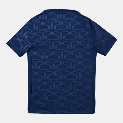 نايكي تيشيرت كرة القدم FC برشلونة 24/25 أكاديمي برو الأساسي ما قبل اللقاء للاطفال أزرق