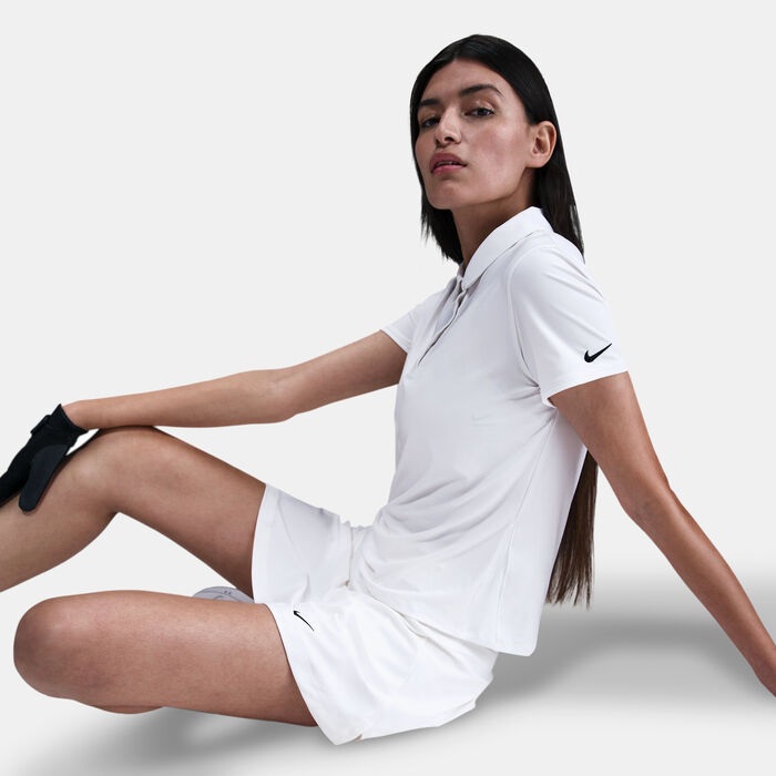 نايك جولف قميص الجولف فيكتوري دراي فيت بولو بدون أكمام للنساء أبيض image number 5