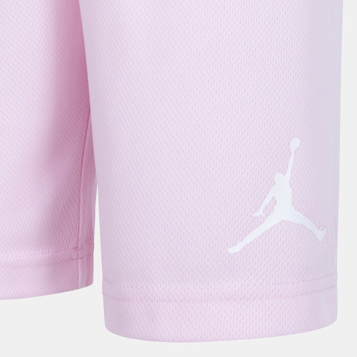 جوردن طقم 23 تيشيرت وشورت للأطفال وردي image number 4