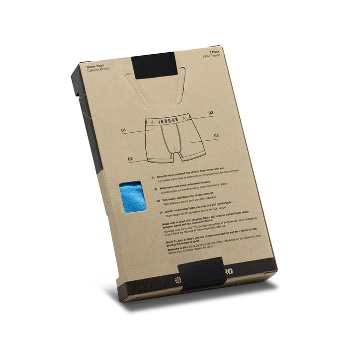 جوردن فلايت بوكسر بريف ميش جيرسي للأطفال الكبار (قطعتين) أحمر image number 4