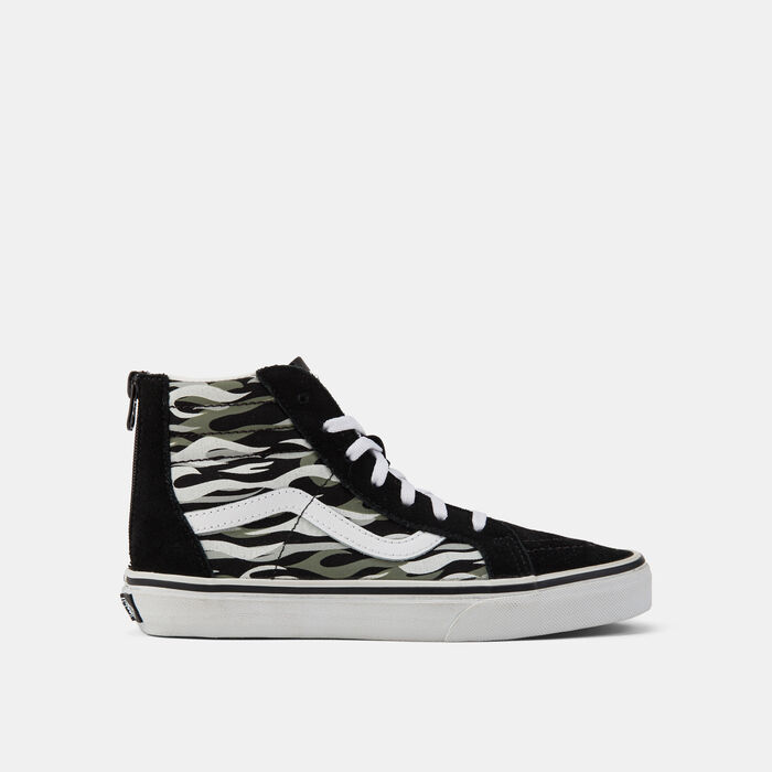 فانس حذاء Sk8-Hi بسحاب للأطفال أسود image number 0