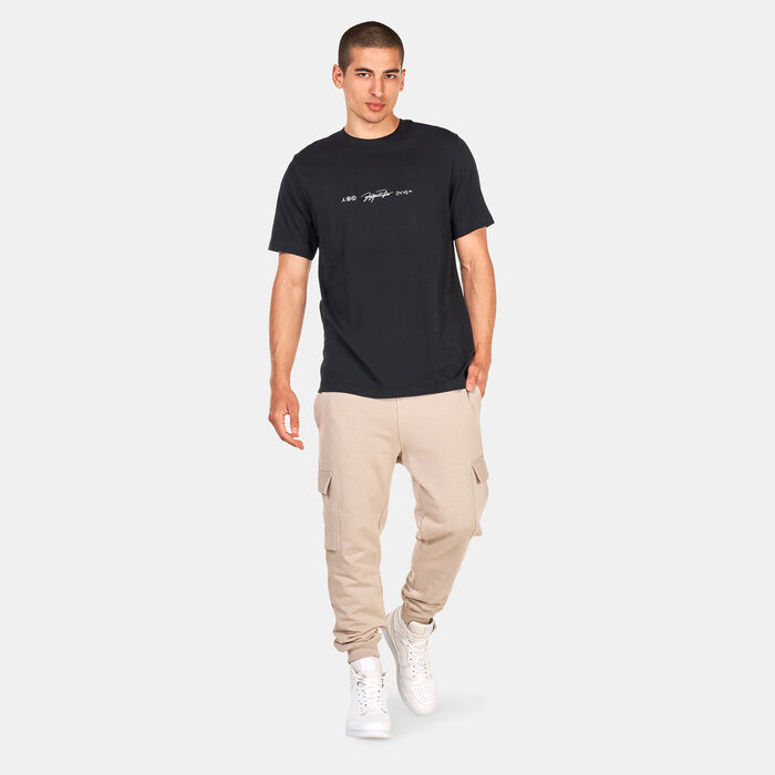 جوردن تيشيرت سبورت جرافيك للرجال أسود image number 2