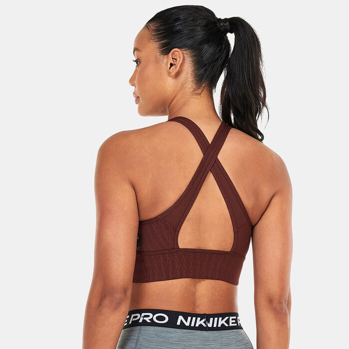 نايكي صدرية رياضية دراي-فت سووش اول اوفر برينت للنساء بنى image number 1