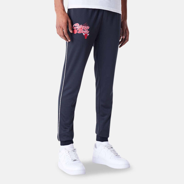 نيو ايرا بنطال ان-بي-ايه شيكاغو بولز سكريبت فليس للرجال أسود image number 0