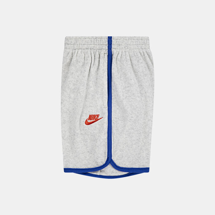 نايكي شورت سبورتسوير AYG فرنش تيري للأطفال رمادي image number 3