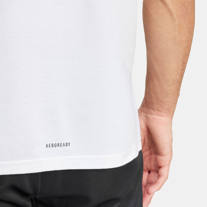 اديداس تيشيرت التمرين ديزايند فور ترينينج للرجال أبيض image number 4