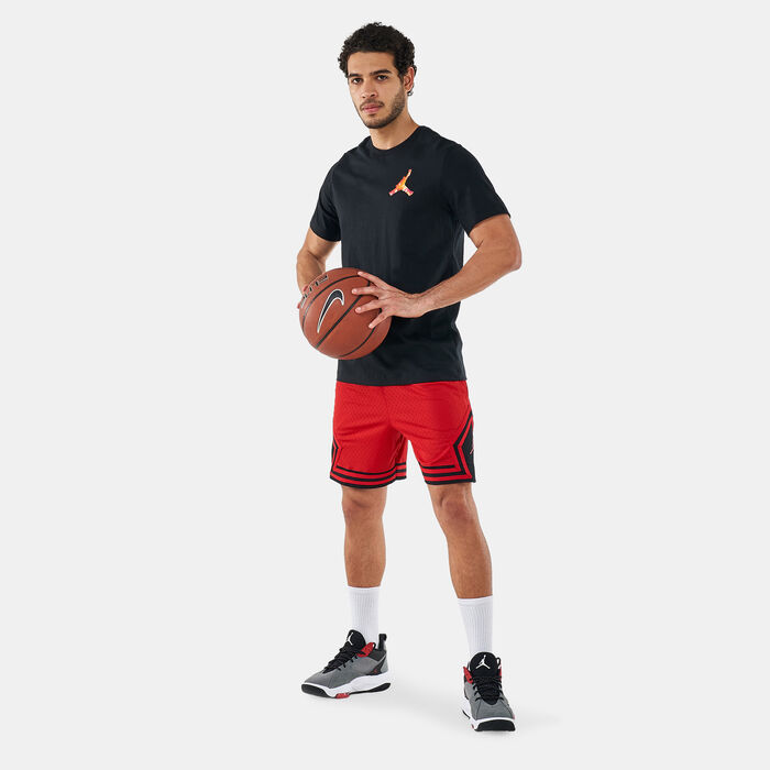 جوردن شورت دراي-فت سبورت دايموند للرجال أحمر image number 2