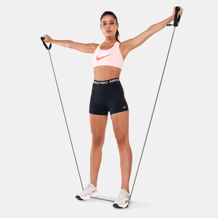 نايكي صدرية رياضية دراي-فت سووش للنساء وردي image number 2