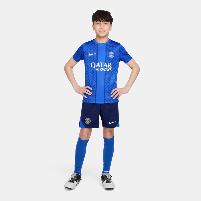 نايكي تيشيرت كرة القدم باريس سان جيرمان أكاديمي برو للأطفال أزرق image number 2