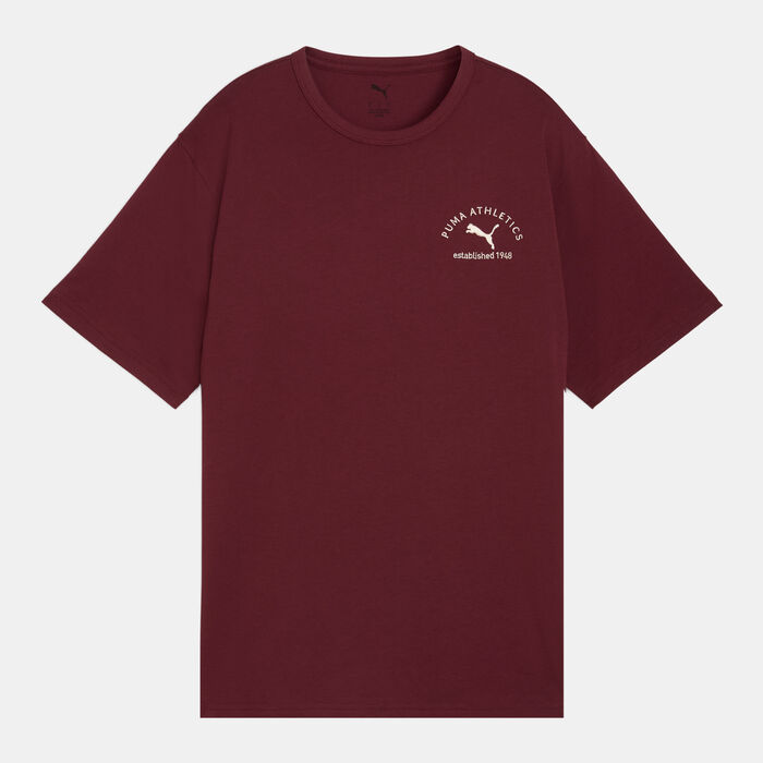 بوما تيشيرت كلاس للنساء أحمر image number 0