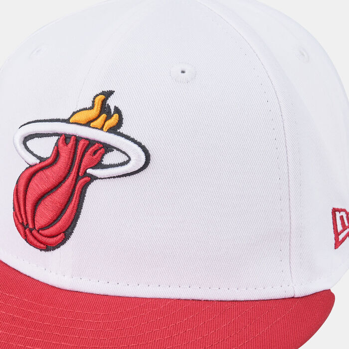 نيو ايرا قبعة 9فيفتي ميامي هيت سناباك للرجال أبيض image number 2