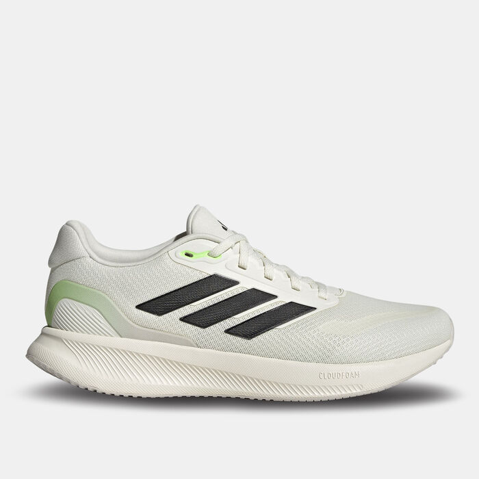 اديداس حذاء الجري رن فالكون 5 للرجال أبيض image number 0