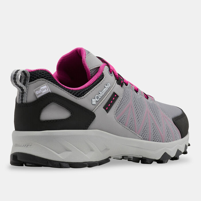 كولومبيا حذاء هايكينج بيك فريك II ميد اوت دراي للنساء رمادي image number 2