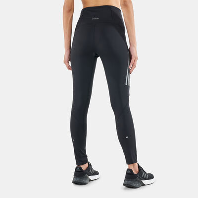 اديداس بنطال ليقنز اون ذا رن 7/8 للنساء أسود