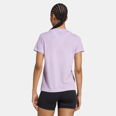 اديداس تيشيرت التمرين TR-ES للنساء بنفسجي