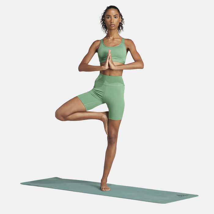 اديداس شورت أول مي اسينشالز بايك للنساء أخضر image number 2