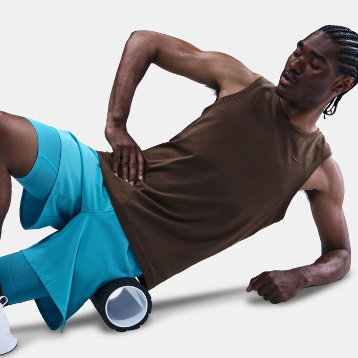 نايكي قميص بلا أكمام دراي فت برايمري للرجال بنى image number 4