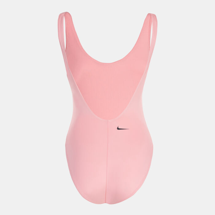 نايك سويم بدلة سباحة يو باك للنساء (قطعة واحدة) أحمر image number 1