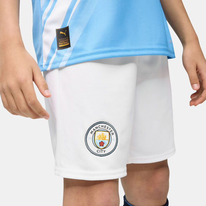 بوما شورت مانشيستر سيتي 25/26 هوم ريبليكا للأطفال أزرق image number 3